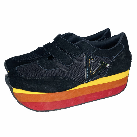 Volatile Shoes - Volatile Kicks Platform Sunset Shoes Size US 7